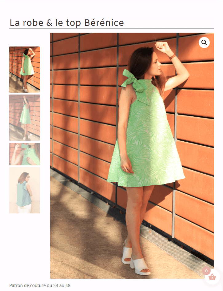 Fiche bague — mobile